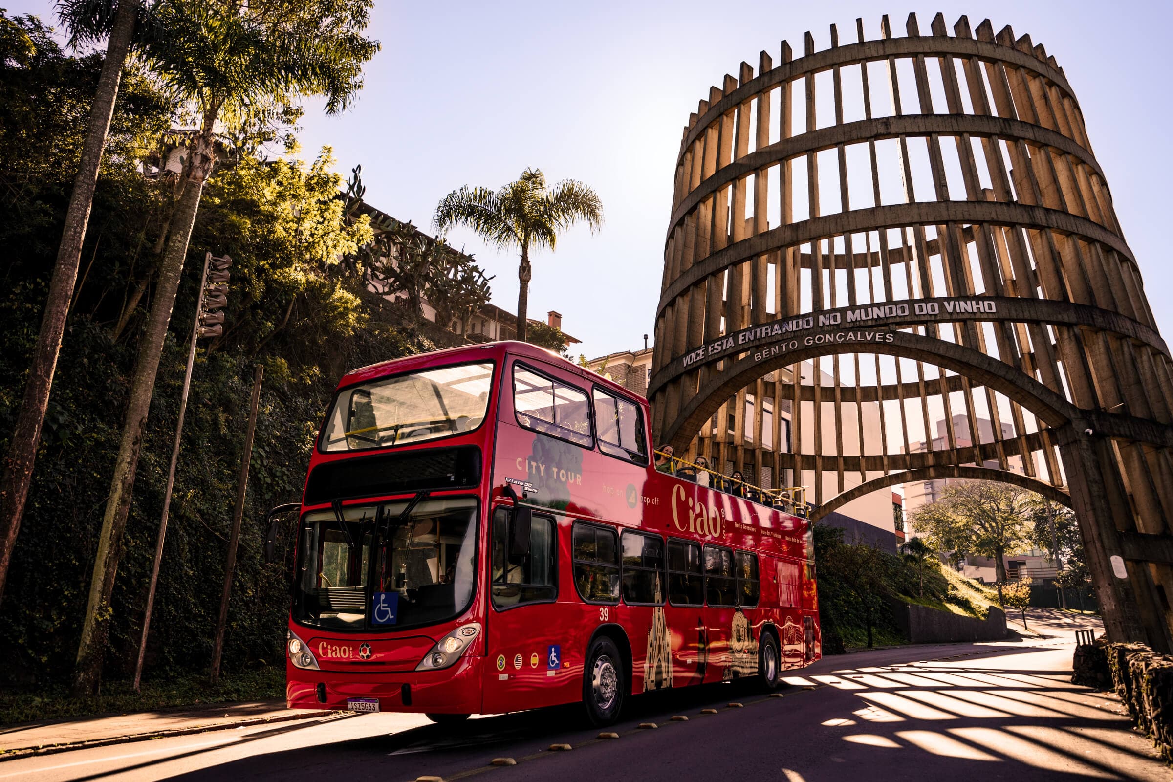 Ciao Bus — destaque da página inicial